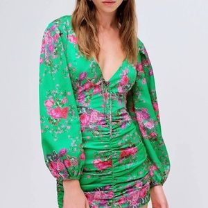 NWT For Love & Lemons Wyatt Mini Dress